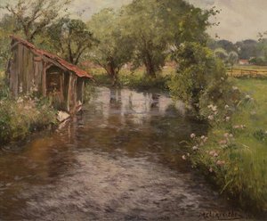 Pesutalo Lunainin rannalla tekijältä Frederick Charles Vipont Ede